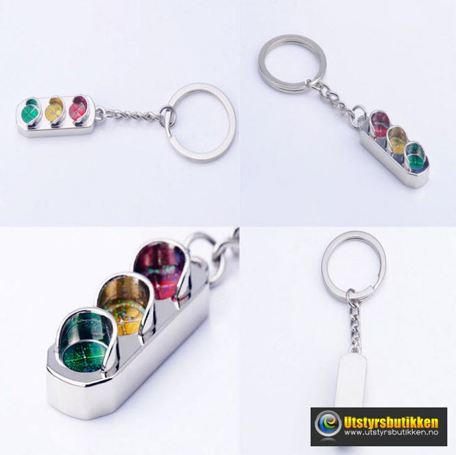 Hovedbilde Nøkkelring Trafikklys