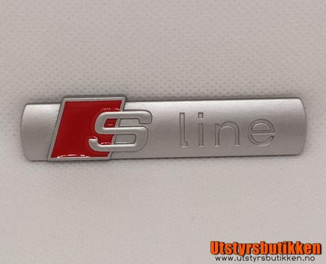 Hovedbilde Audi S-line Emblem chrome