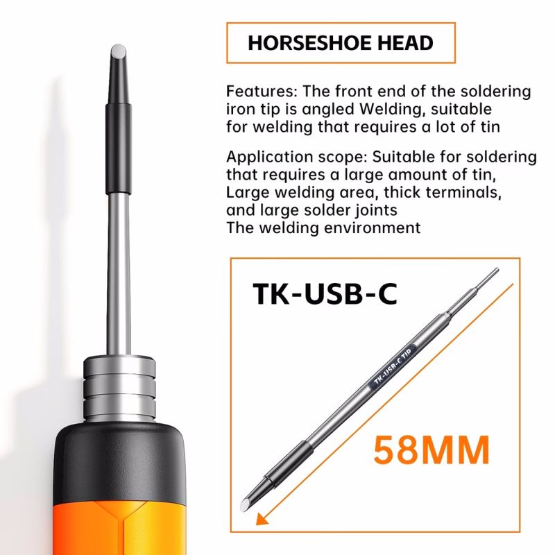3 stk ekstra tipper til trådløs oppladbar loddebolt (999-902)
